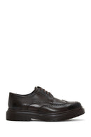 Men's Brown Lace-Up Thick Soled Leather Casual Shoes | Derimod