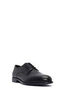 Men's Black Laced Leather Classic Shoes | Derimod