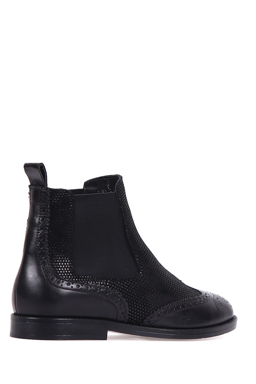Crocodile Patterned Women's Leather Boots