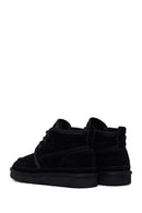 Male Black Lace-up Suede Casual Boots | Derimod