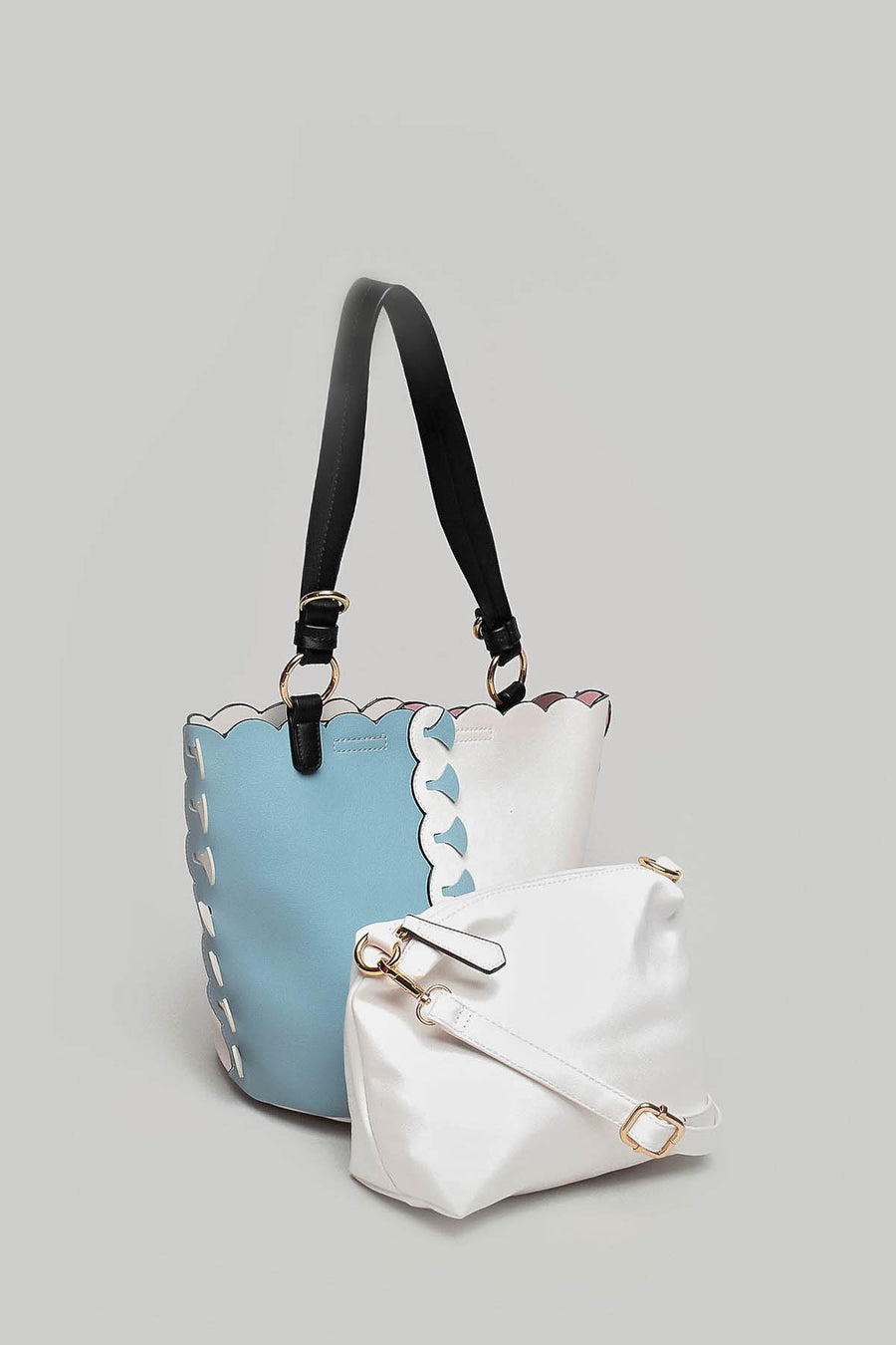 White Women's Shoulder Bag