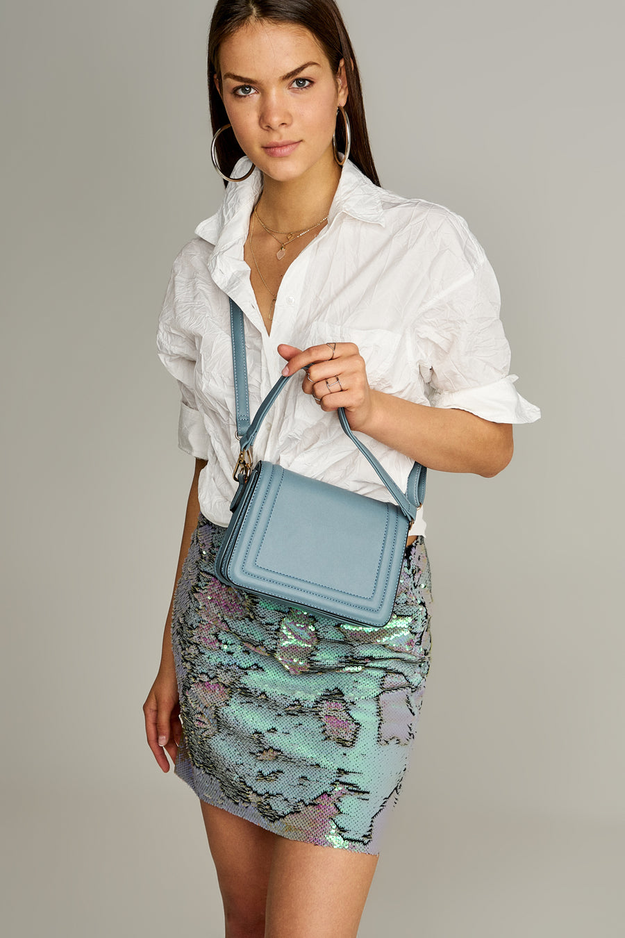 Blue Women's Shoulder Bag
