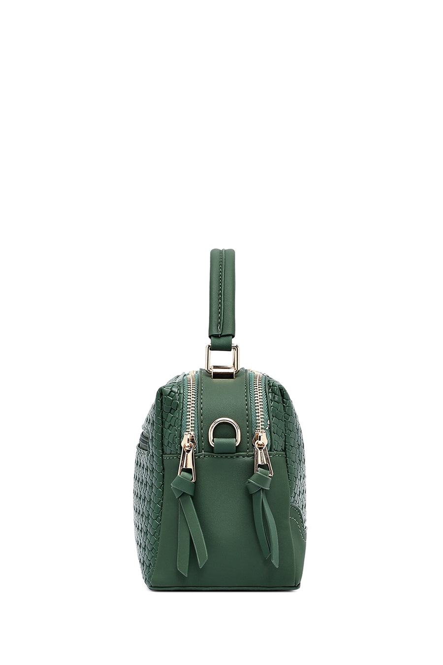 Women's Green Printed Long Shoulder Bag