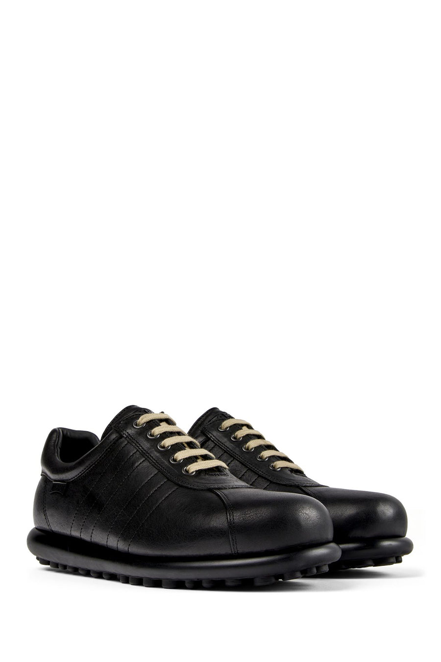 Camper Men's Black Pelotas Ariel Leather Sneaker