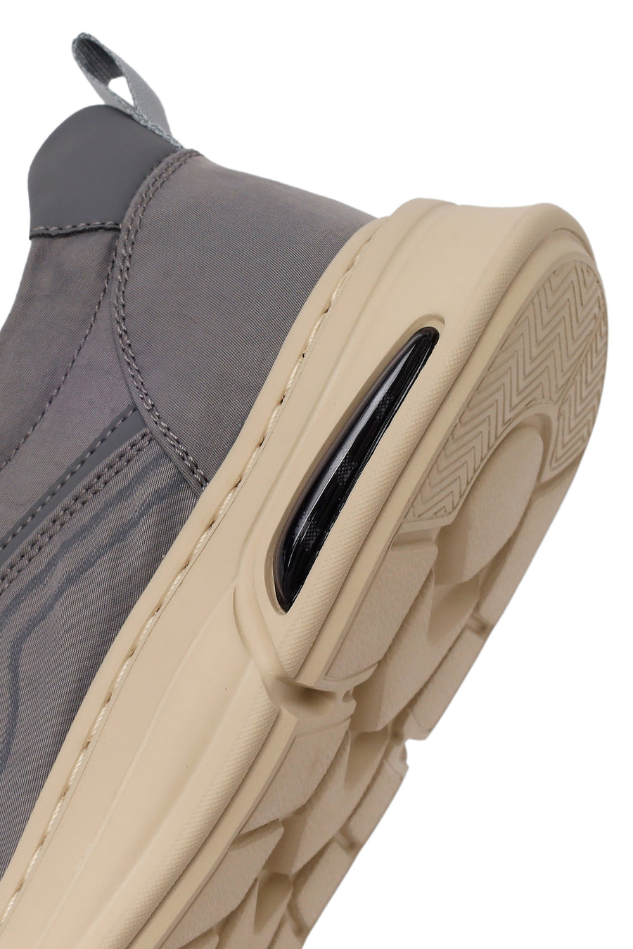Derimoz Zero Erkek Gri Bağcıklı Kumaş Sneaker