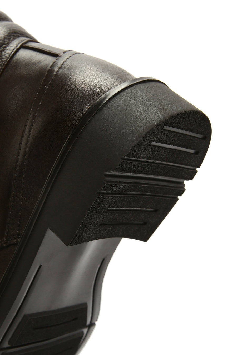 Men's Brown Lace-Up Leather Boots