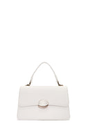 Women's Cream Long Strap Printed Classic Crossbody Bag | Derimod