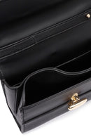 Women's Black Long Strap Crossbody Bag | Derimod