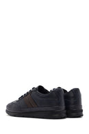Men's Navy Blue Lace-up Leather Casual Shoes | Derimod