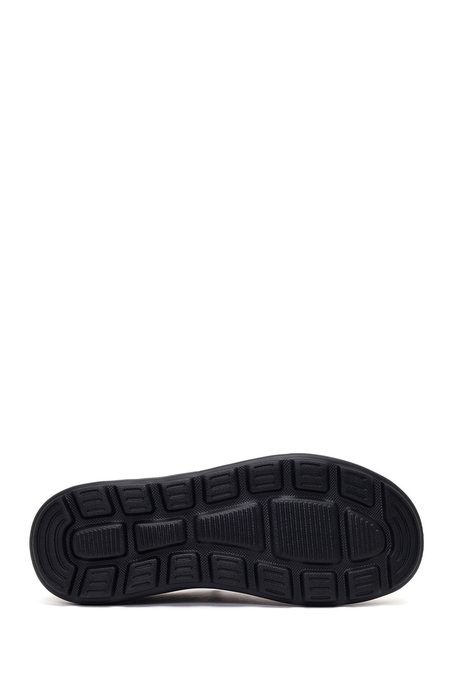 Derimod Zero Erkek Siyah Bağcıklı Kalın Tabanlı Kumaş Sneaker