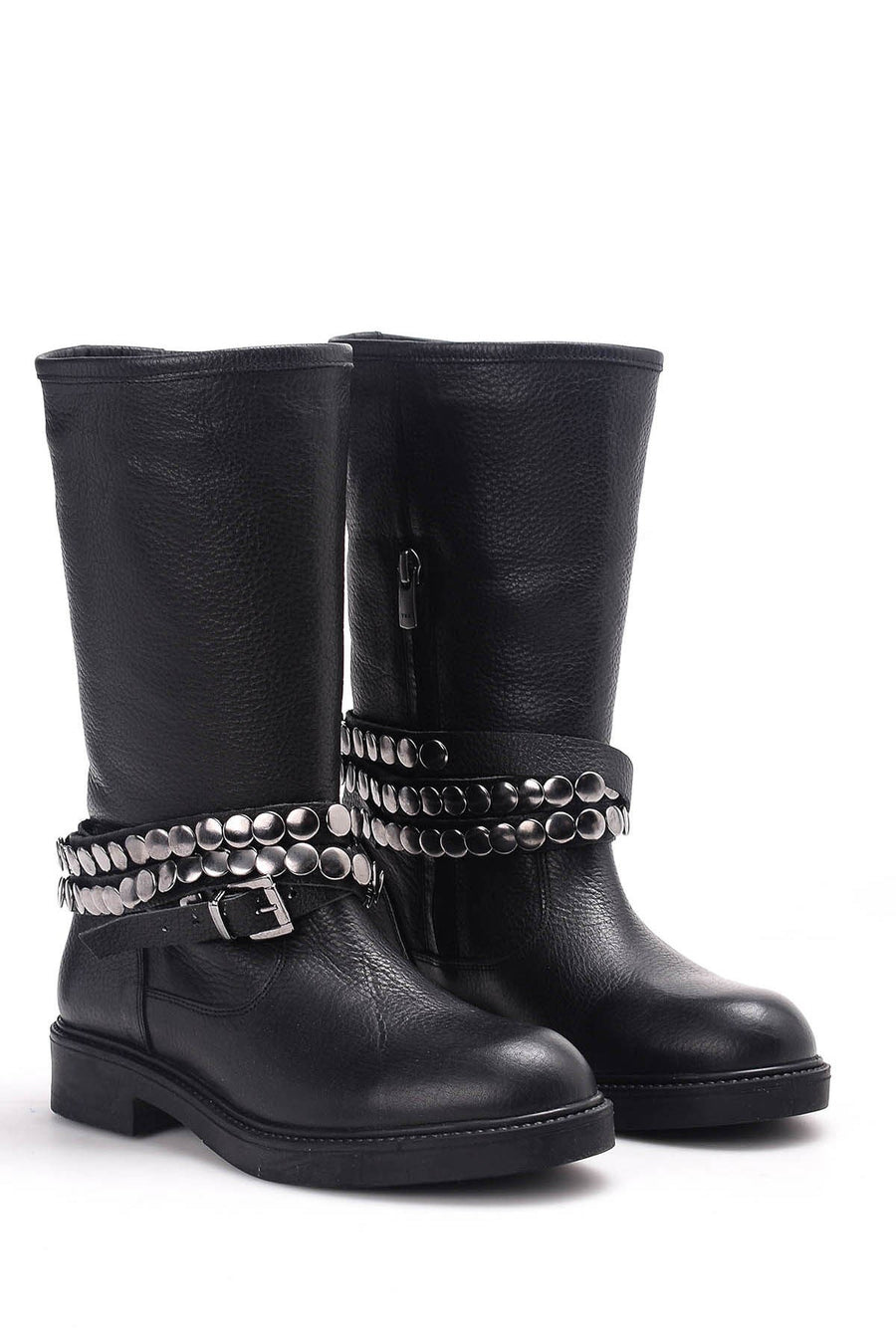 Women's Studded Detailed Boots