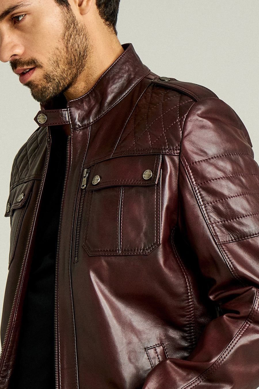Turner Men's Leather Jacket