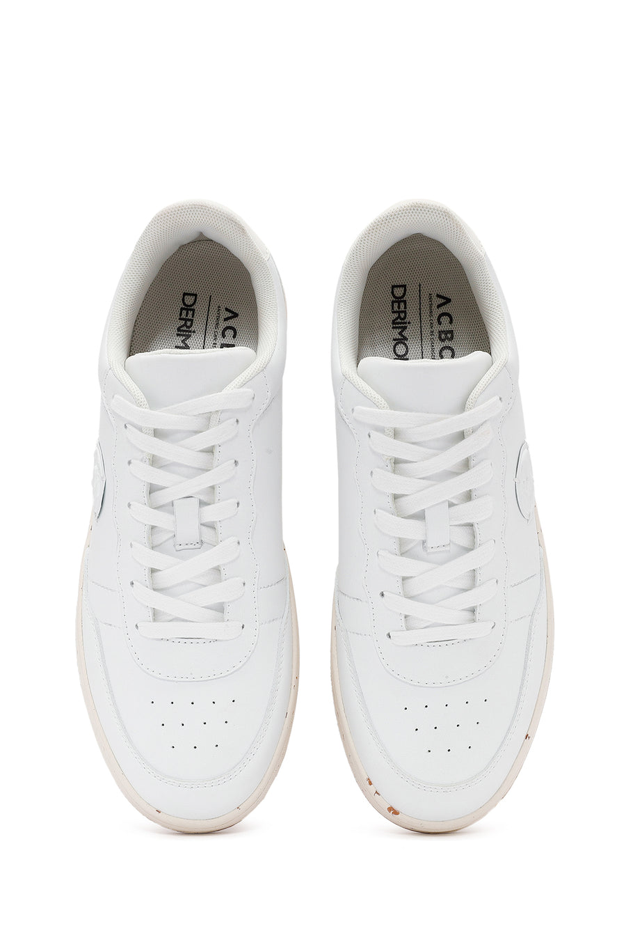 ACBC x Derimod Erkek Beyaz Bağcıklı Sneaker
