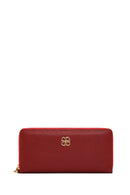 Women's Red Wallet | Derimod