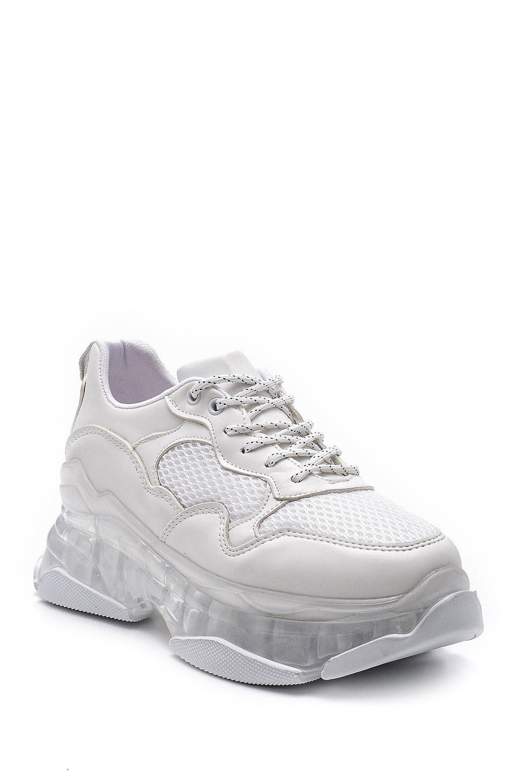 Kadın Şeffaf Tabanlı Sneaker
