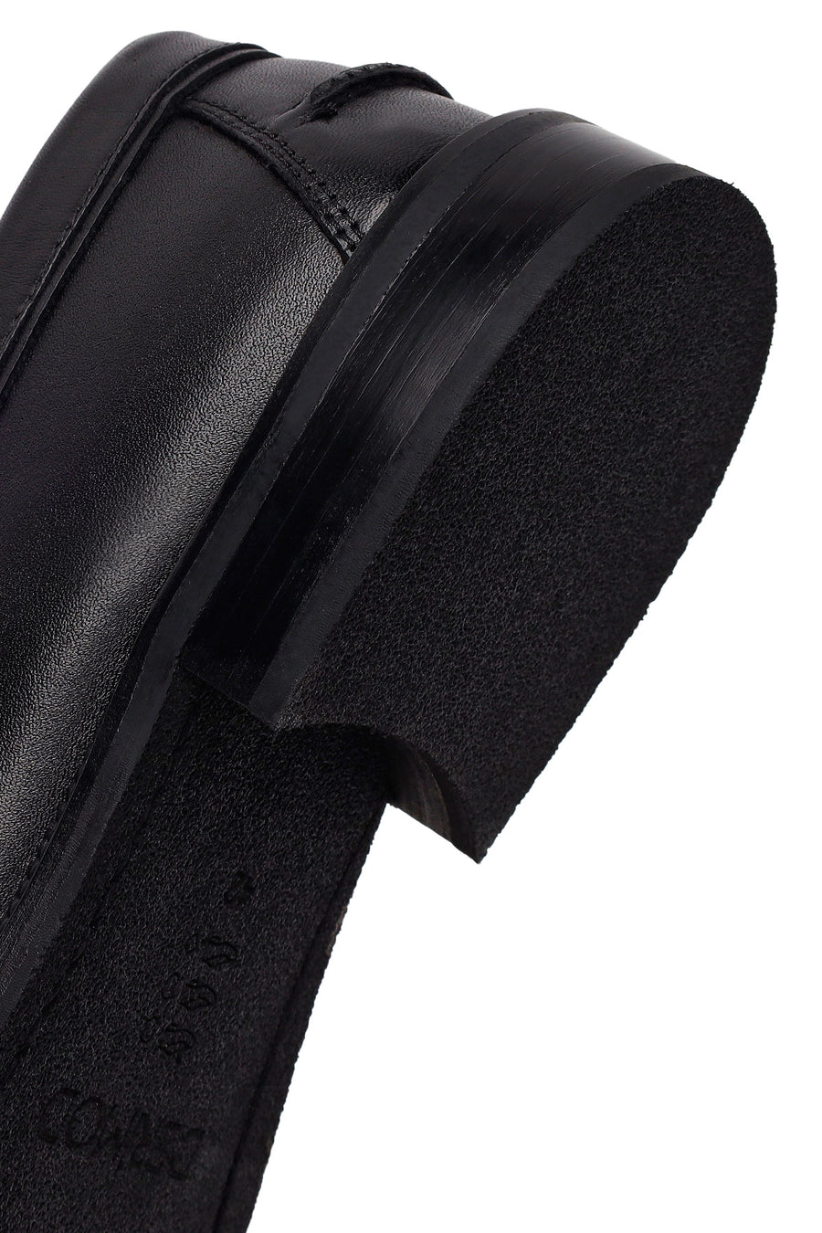 Erkek Siyah Deri Casual Loafer