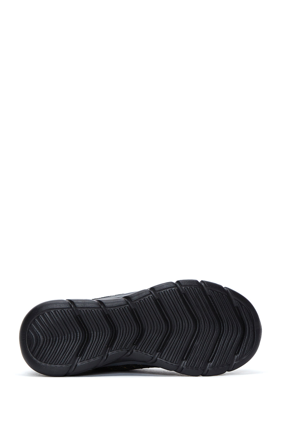 Women's Black Fabric Sneaker