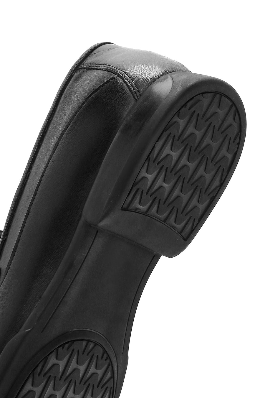 Men's Black Leather Classic Loafer