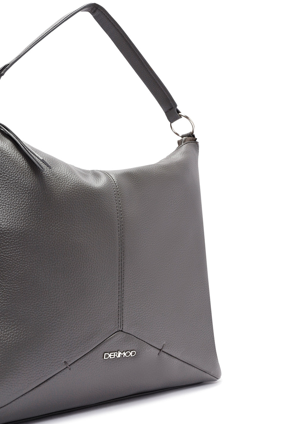 Women's Gray Long Strap Shoulder Bag