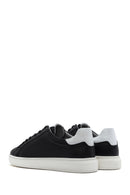 Men's Black Lace-up Leather Sneaker | Derimod