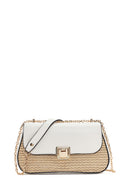 Women's Cream Long Strap Shoulder Bag | Derimod