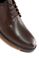 Men's Brown Lace-up Leather Casual Shoes | Derimod