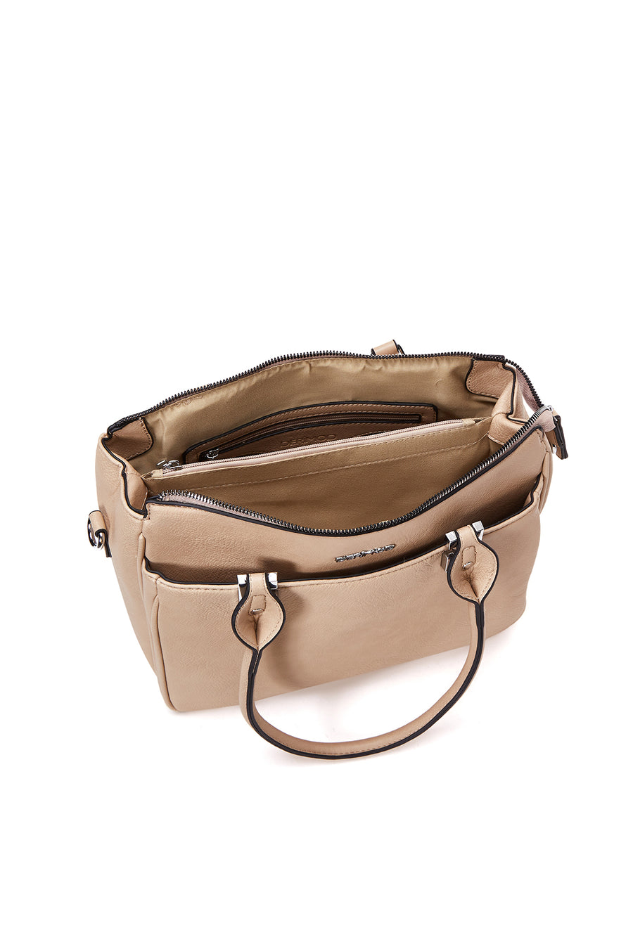 Woman Mink Long Shoulder Strap Printed Shoulder Bag