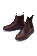 Men's Brown Leather Chelsea Boots | Derimod