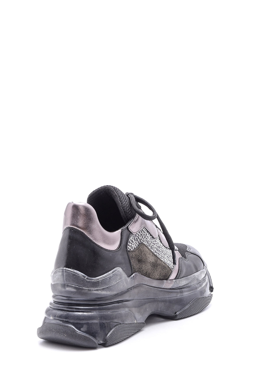 Kadın Şeffaf Tabanlı Sneaker