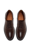Male Brown Lace-up Leather Casual Shoes | Derimod