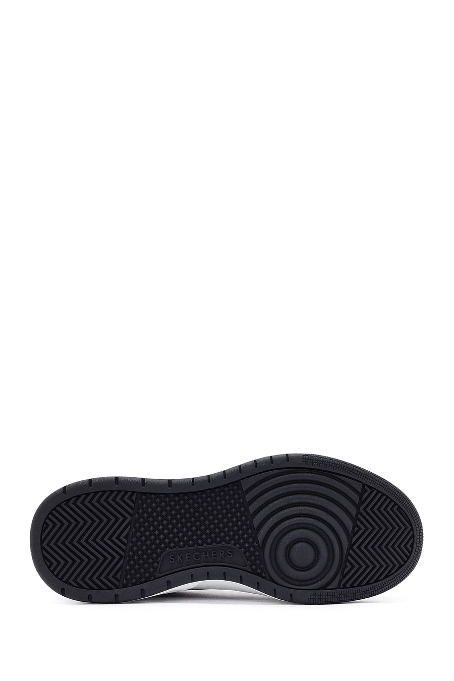 Skechers Men's Black Uno Court Lace-Up Chunky Sole Sneakers