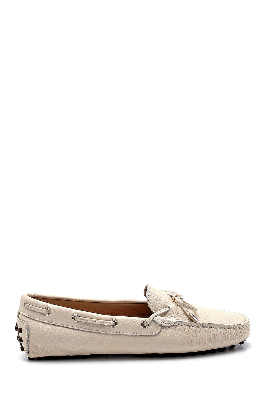 Kadın Deri Fiyonk Detaylı Loafer 21SFD2901FT | Derimod