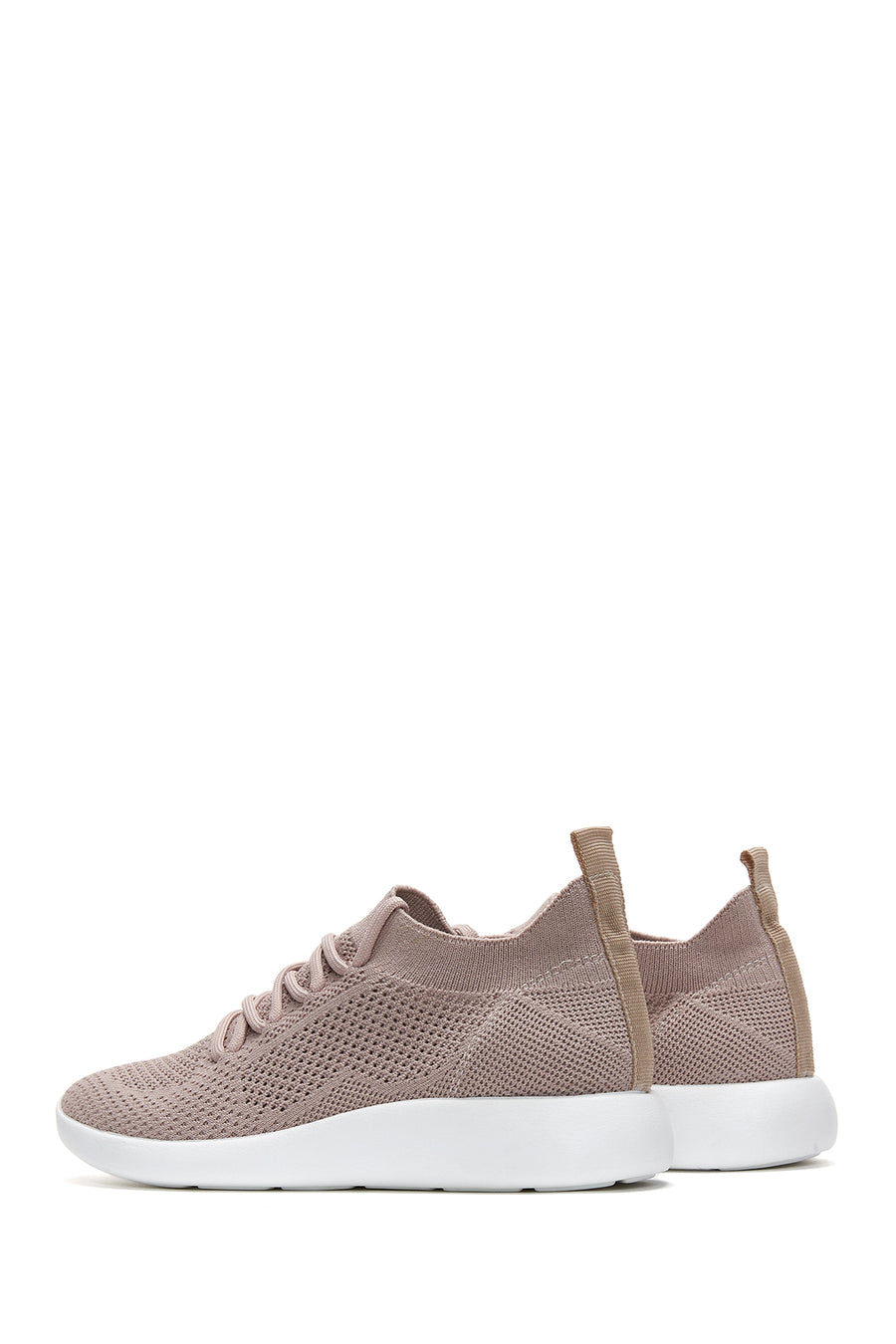 Kadın Pudra Kumaş Sneaker