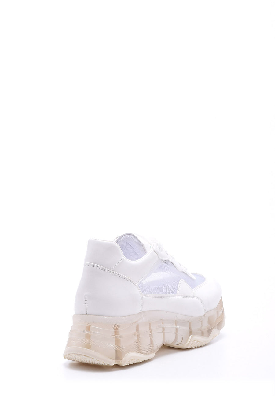 Kadın Şeffaf Tabanlı Sneaker