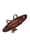 Woman Navy Blue Classic Shoulder Bag | Derimod