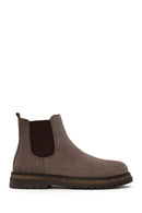 Male Mink Suede Chelsea Boots | Derimod