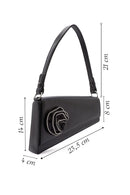 Women's Black Accessory Detailed Mini Shoulder Bag | Derimod