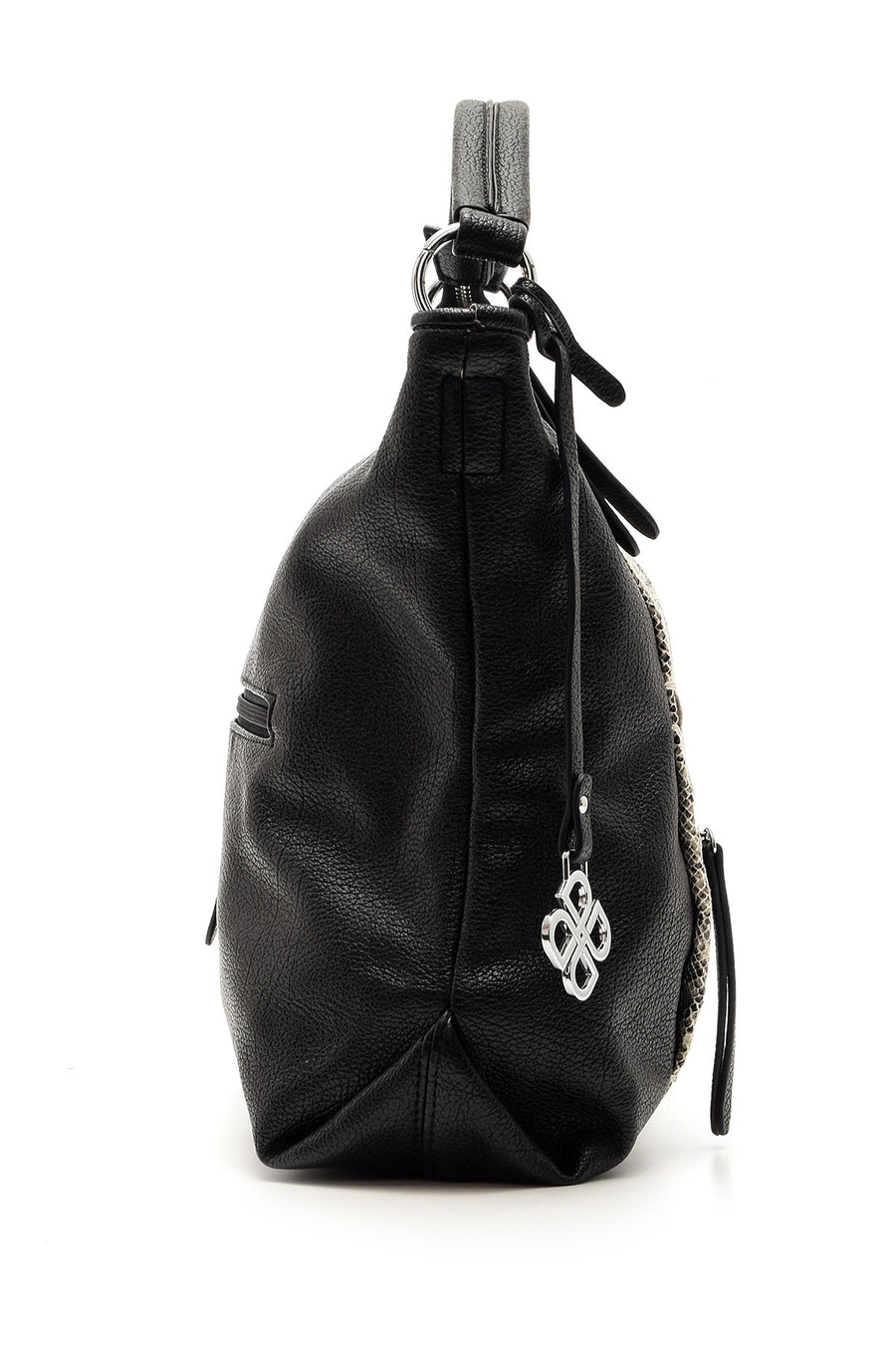 Women's Snakeskin Patterned Shoulder Bag
