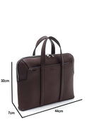 Men's Brown Briefcase | Derimod