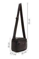 Men's Black Casual Crossbody Bag | Derimod