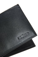 Men's Black Leather Wallet | Derimod