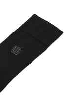 Men's Black Long Socks | Derimod