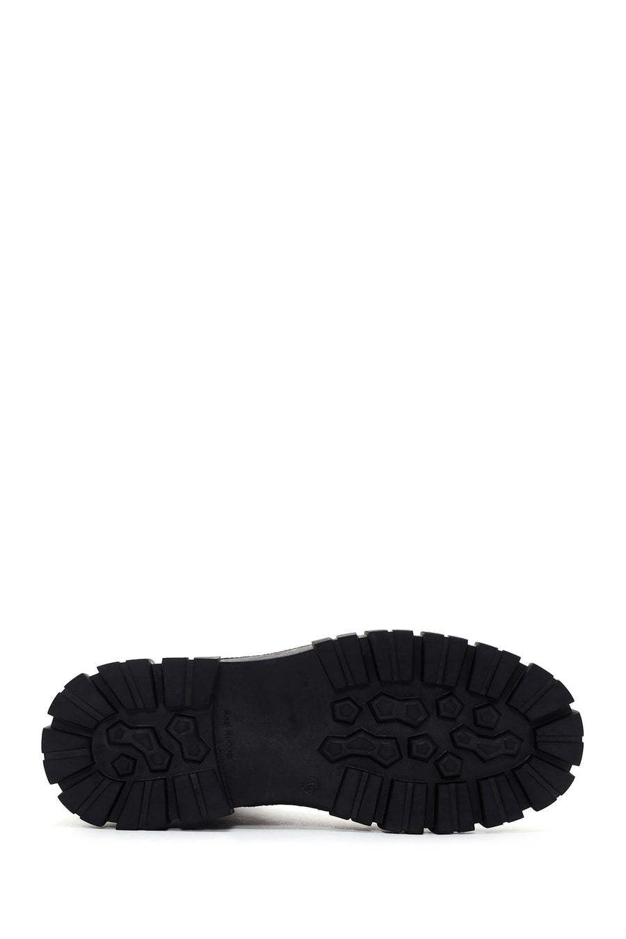 Men's Black Leather Zippered Casual Boots