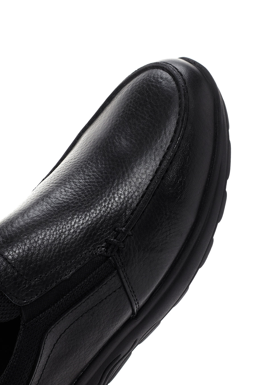 Erkek Siyah Deri Comfort Casual Loafer