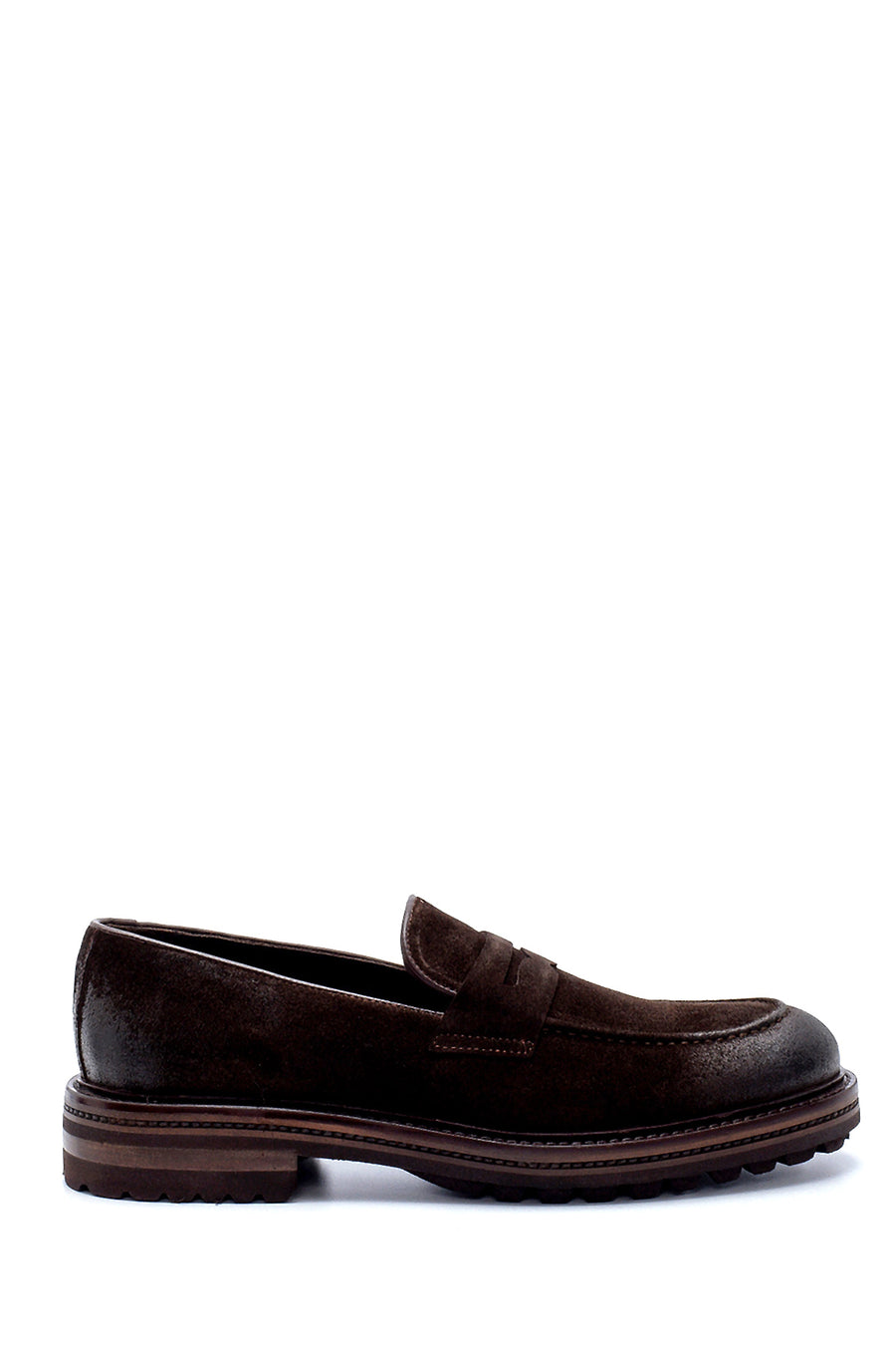 Men's Suede Loafer 20WFD316510 | Derimod