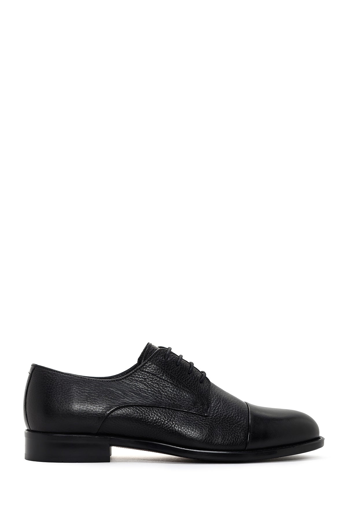 Erkek Siyah Bağcıklı Deri Klasik Ayakkabı 24SFD6214FT | Derimod