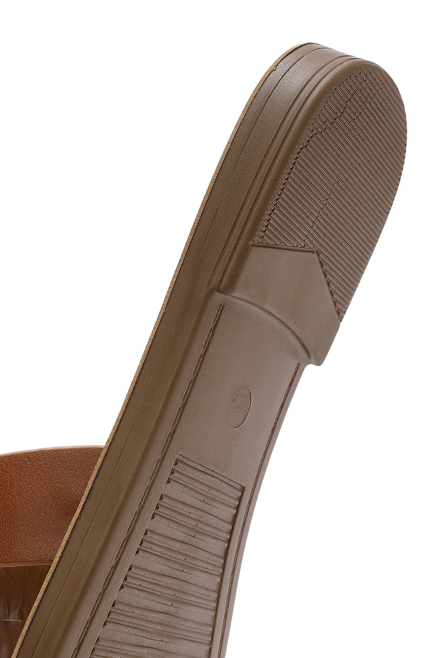Women's Tan Accessory Slippers