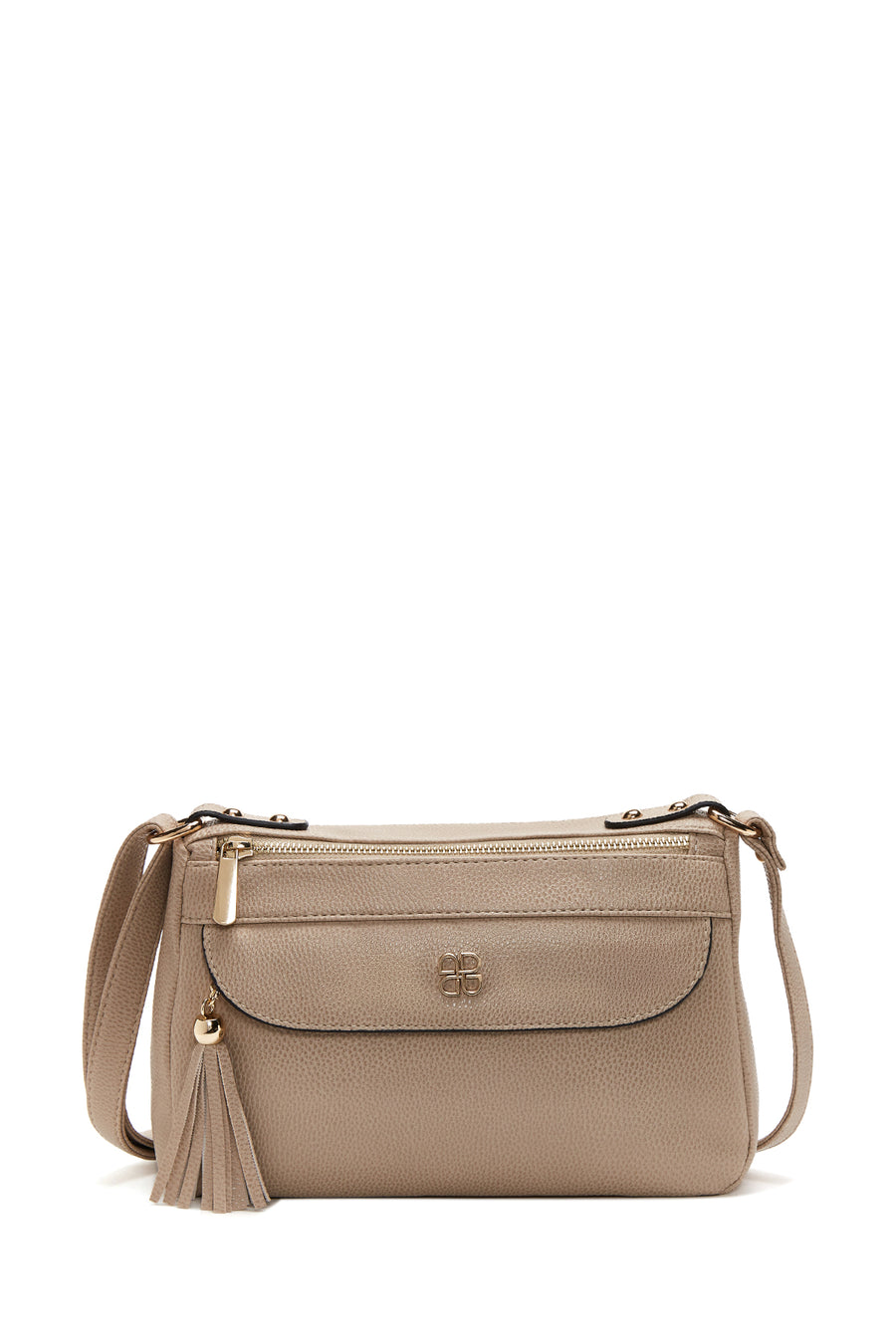 Women's Beige Long Strap Crossbody Bag 25SBD2107FT | Derimod