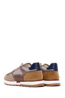 Men's Mink Suede Detailed Sneaker | Derimod