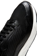 Erkek Siyah Deri Sneaker | Derimod